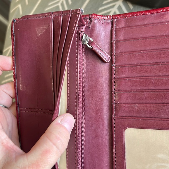 Coach Red Wallet - Picture 13 of 16